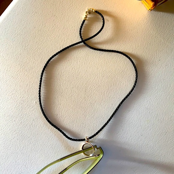 Eyeglass Necklace - Black & Silver - Picture 3 of 6